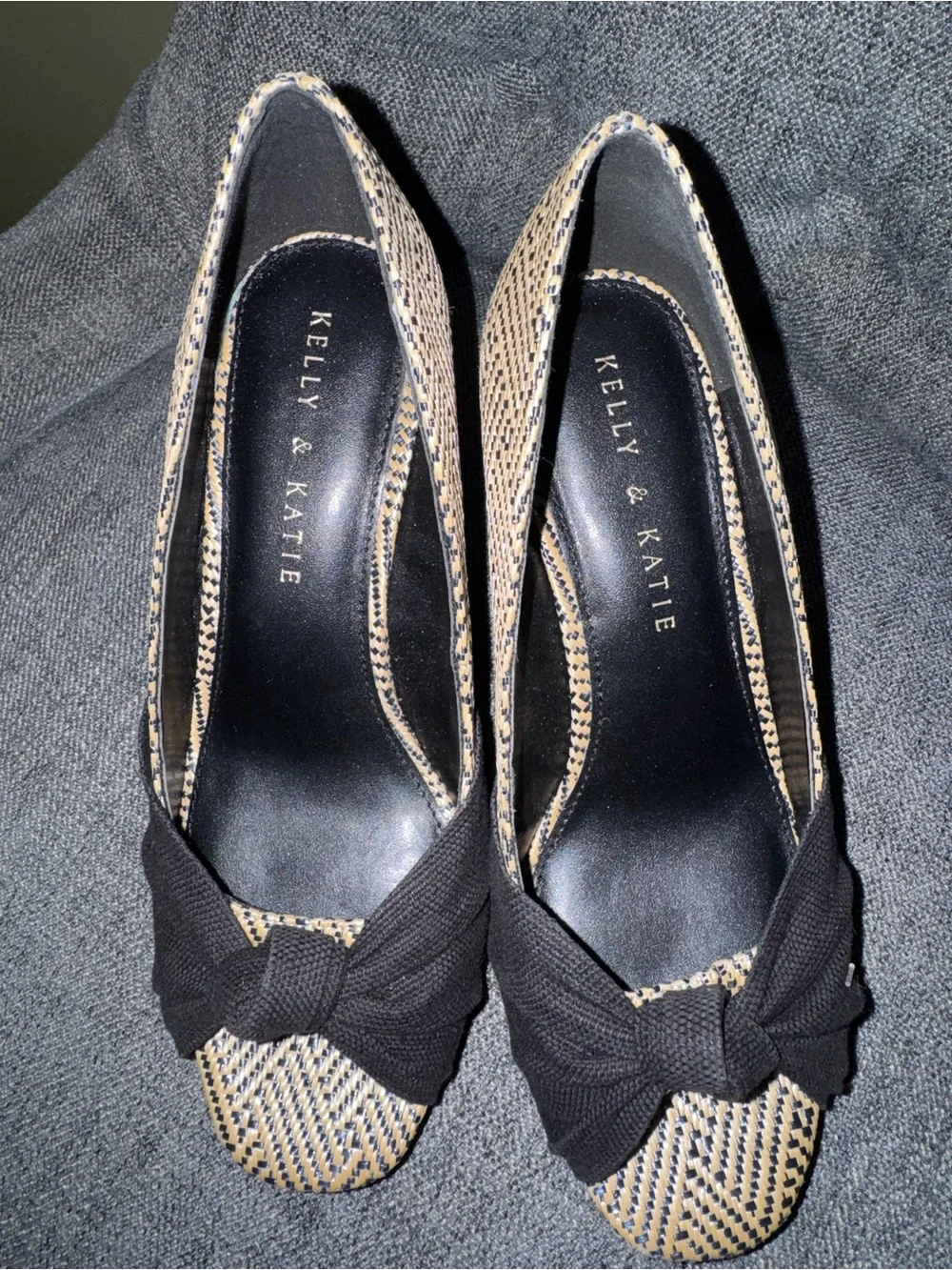 Kelly & Katie Peep Toe Wedge Sandals